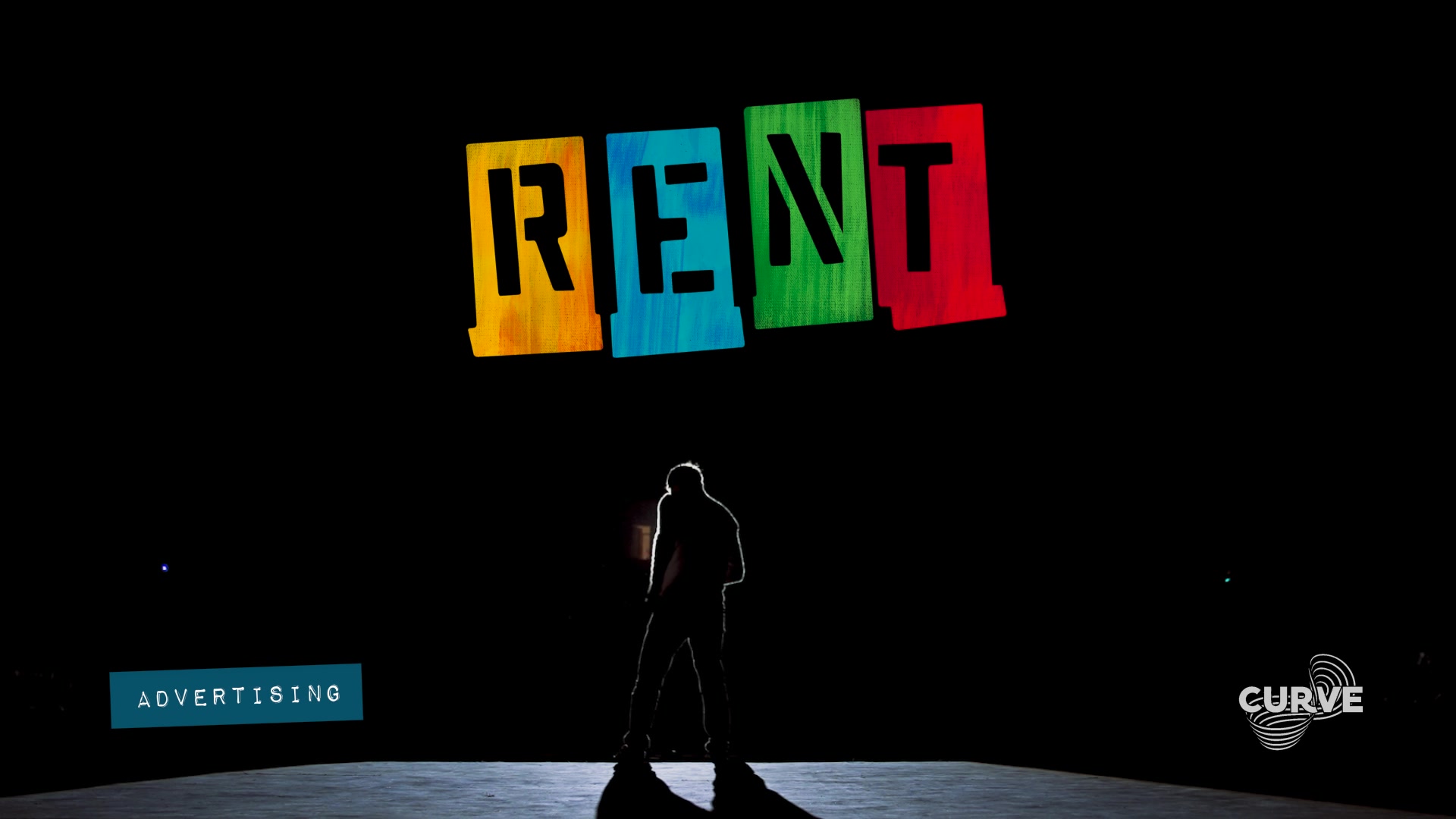 RENT at Curve, Leicester (2024) · Theatre projections & promotion